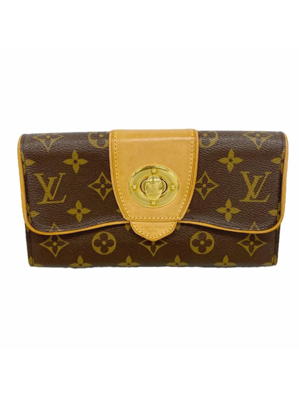 Louis Vuitton Wallet Monogram Portefeuille Boetie Brown